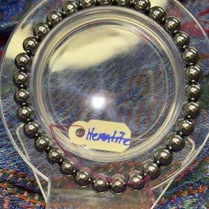 Hematite Beaded Bracelet